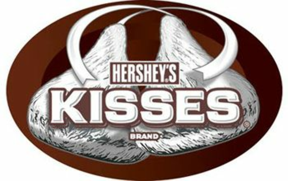 hershey logo kiss