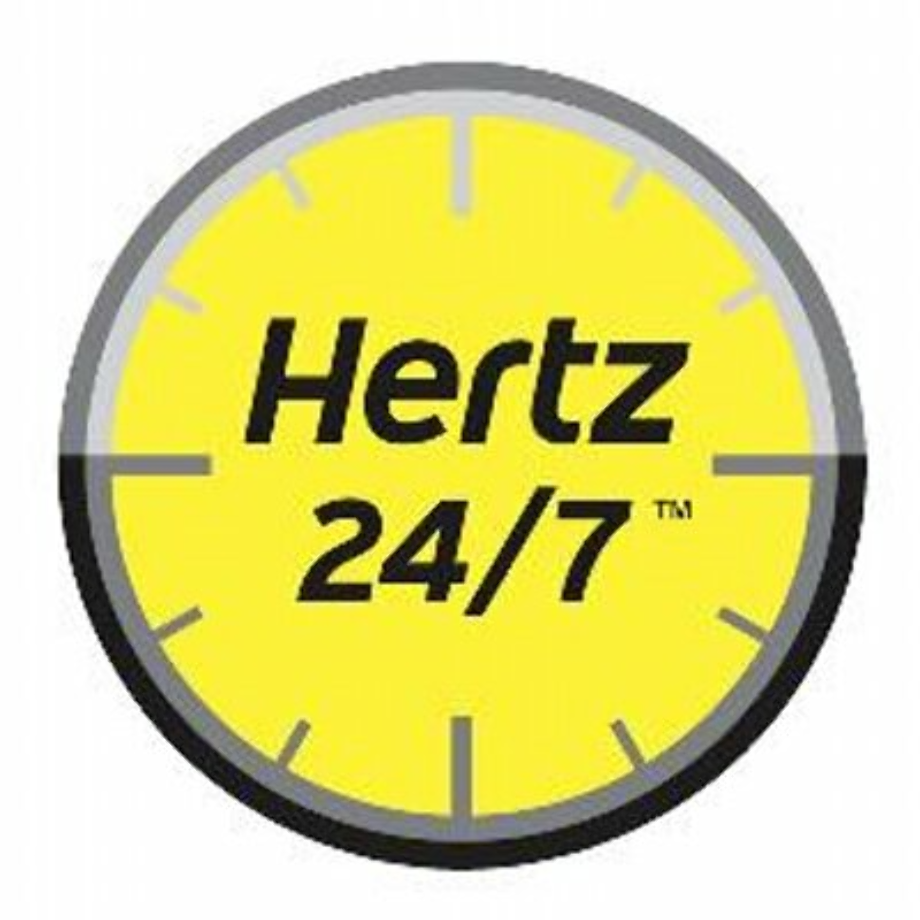 hertz logo 24 7