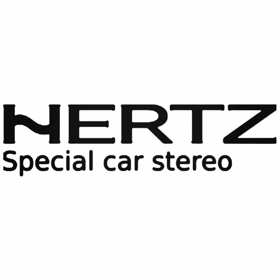 hertz logo decal