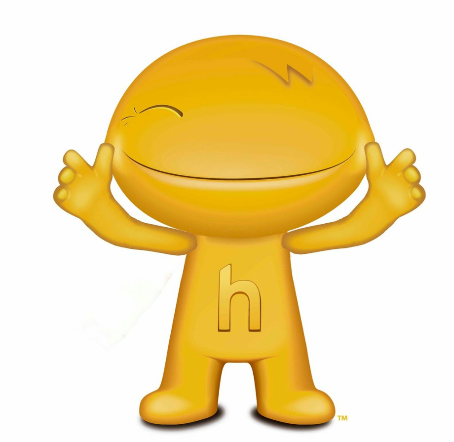hertz logo mascot