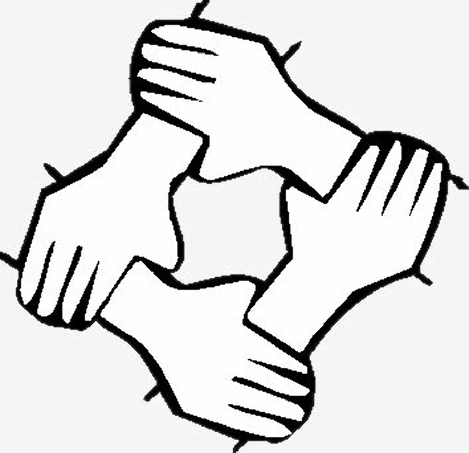 people joining hands icon