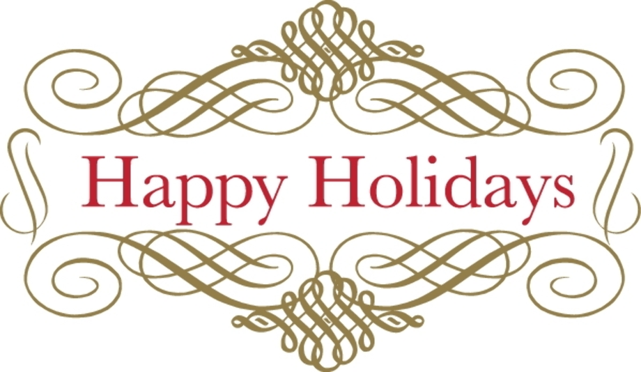 happy holidays clipart professional