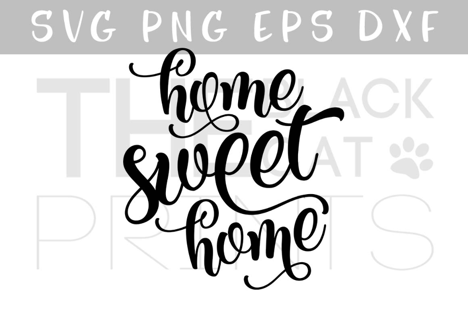Download High Quality home sweet home clipart calligraphy Transparent