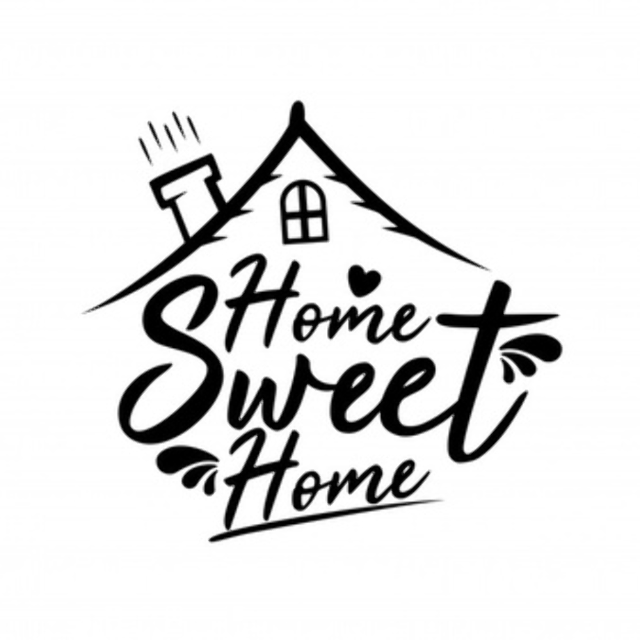 home sweet home clipart vector
