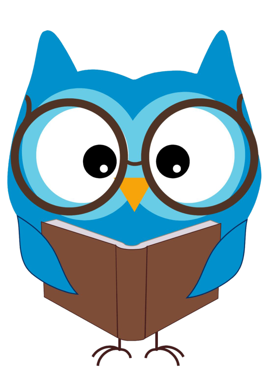 homework owl clipart