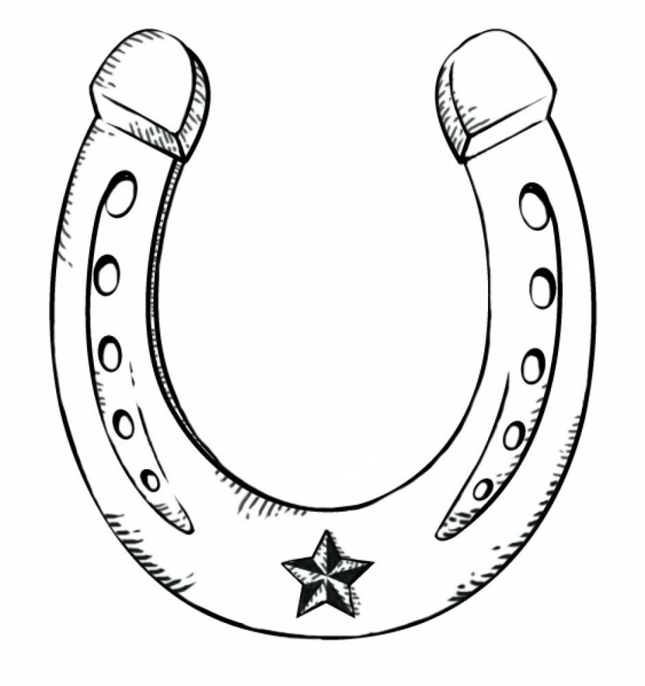horseshoe clipart simple
