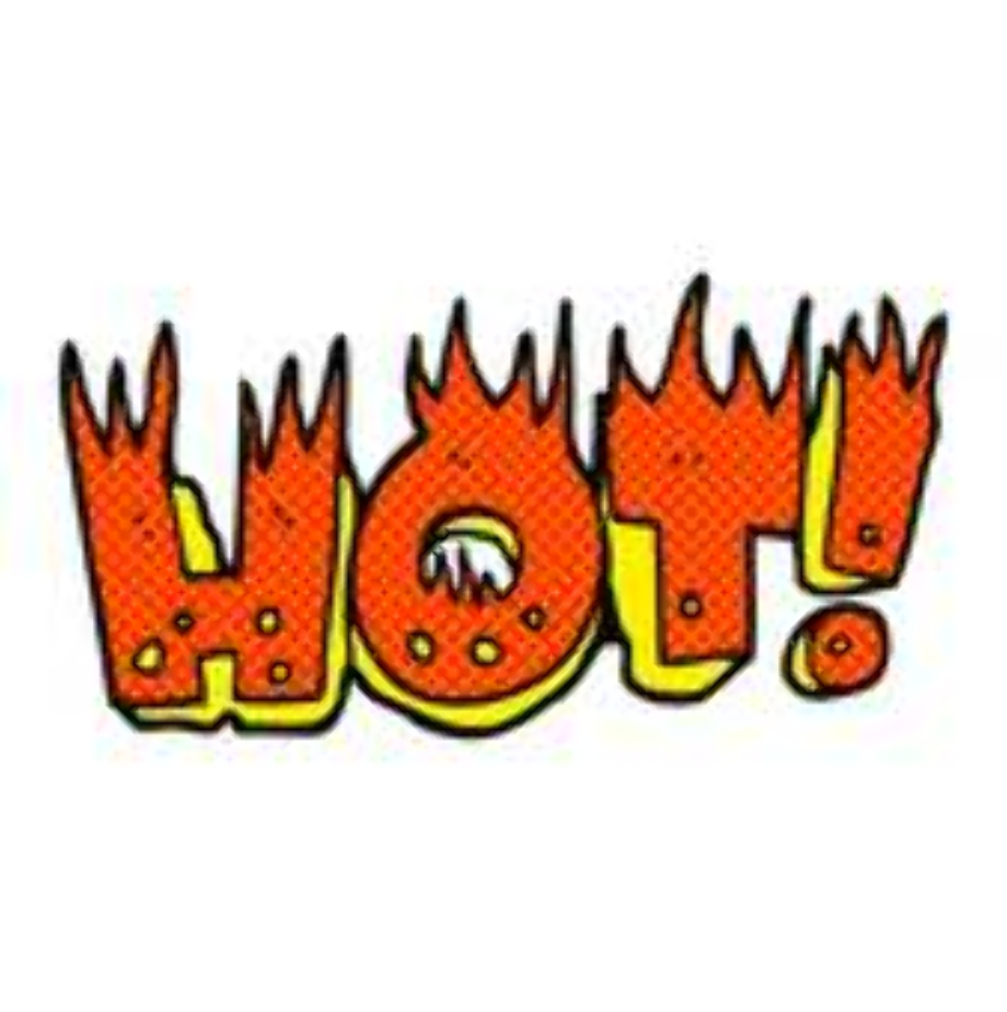 hot clipart word