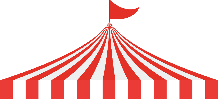 tent clipart circus