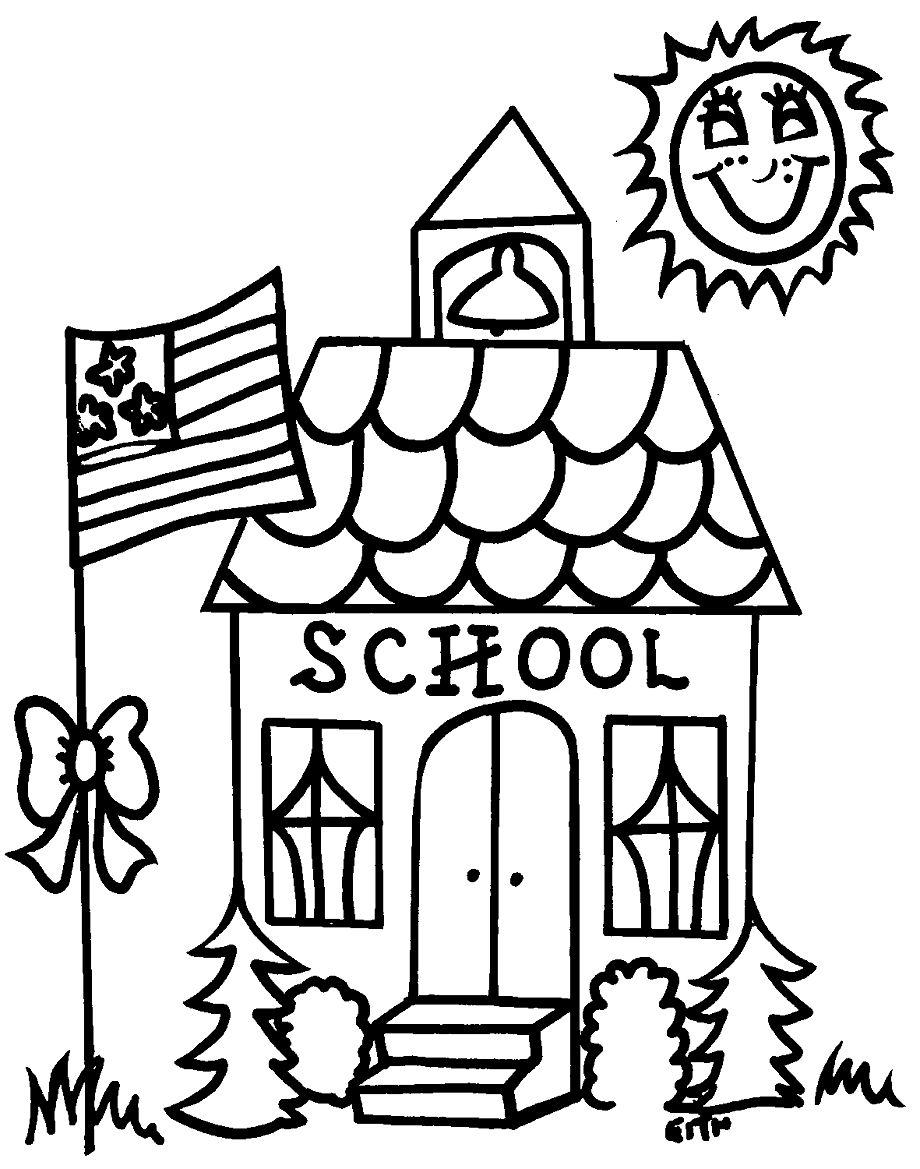 house clipart black and white printable