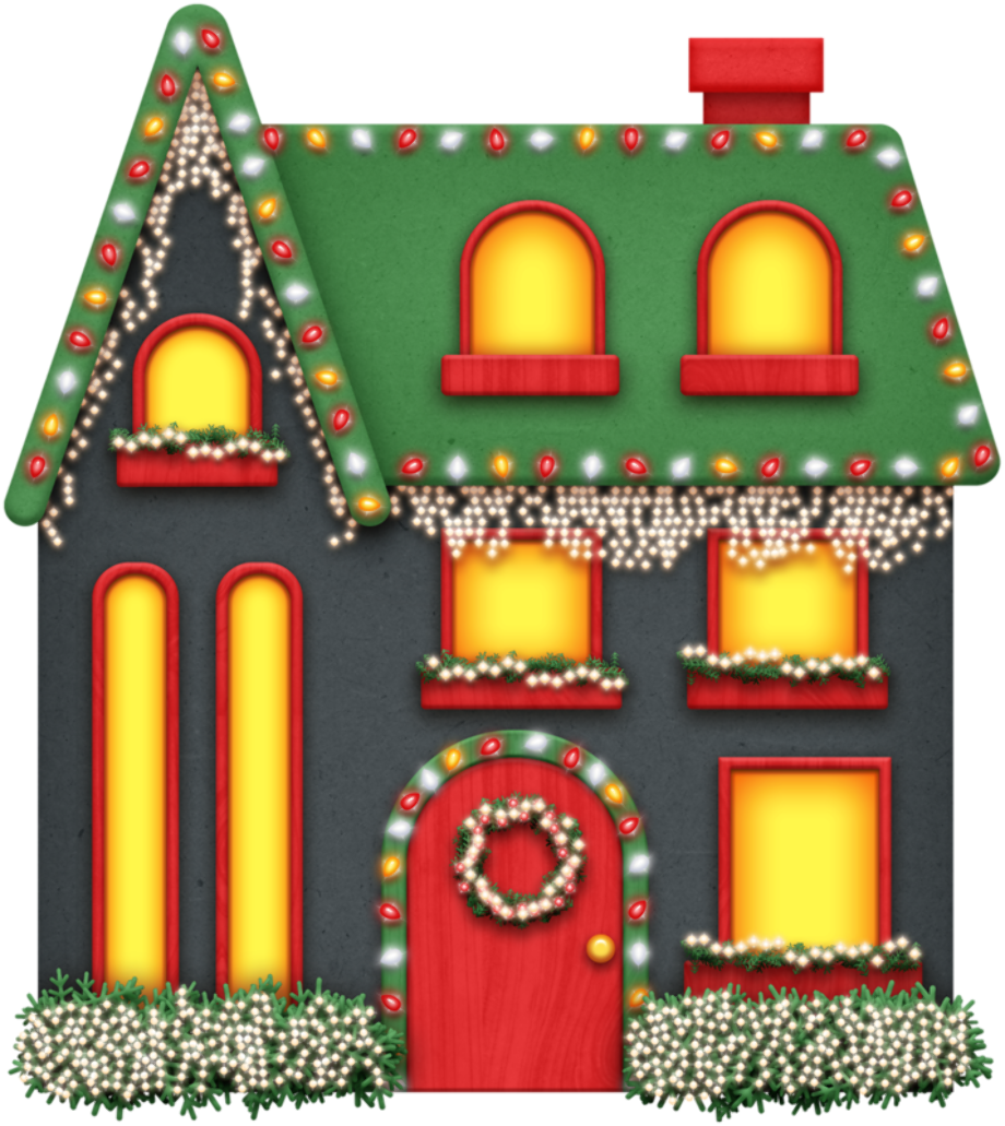 Download High Quality house clipart christmas Transparent PNG Images