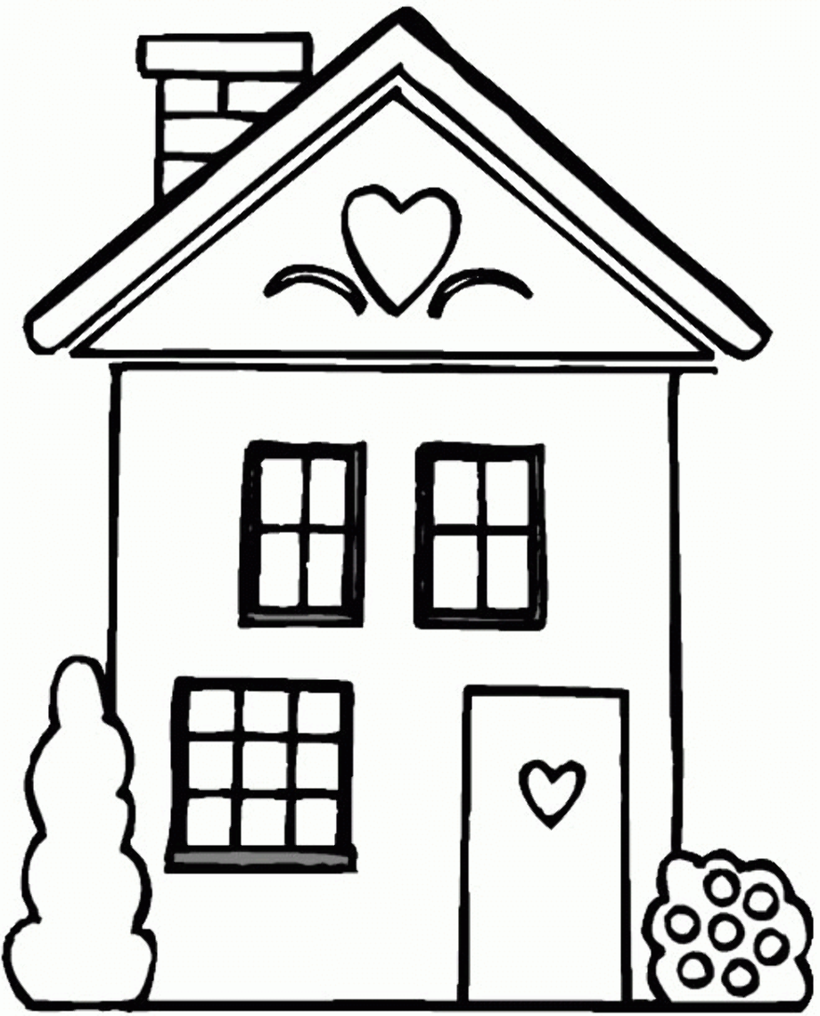 Download High Quality house clipart coloring Transparent PNG Images
