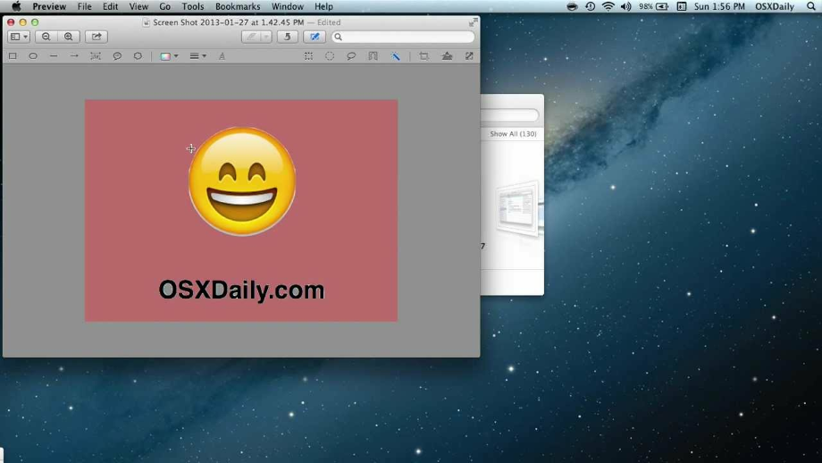 how to make a picture transparent mac os