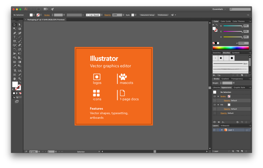 illustrator how to download with background transparent