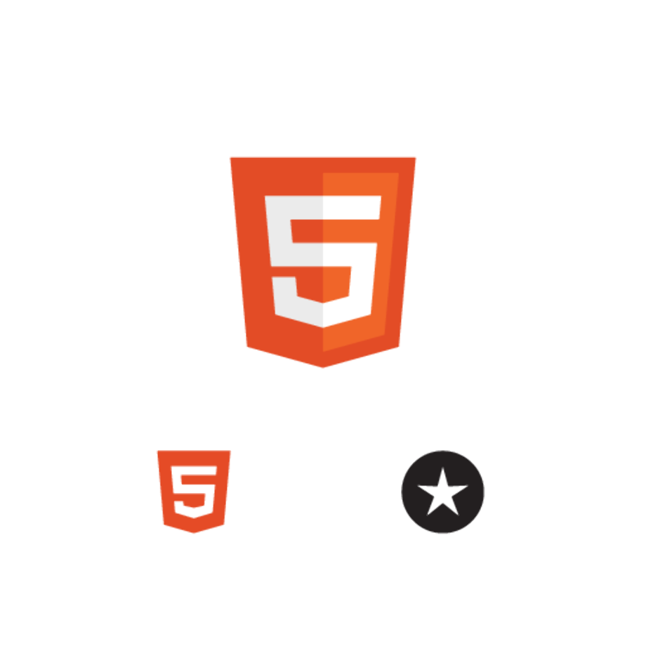 html5 logo svg