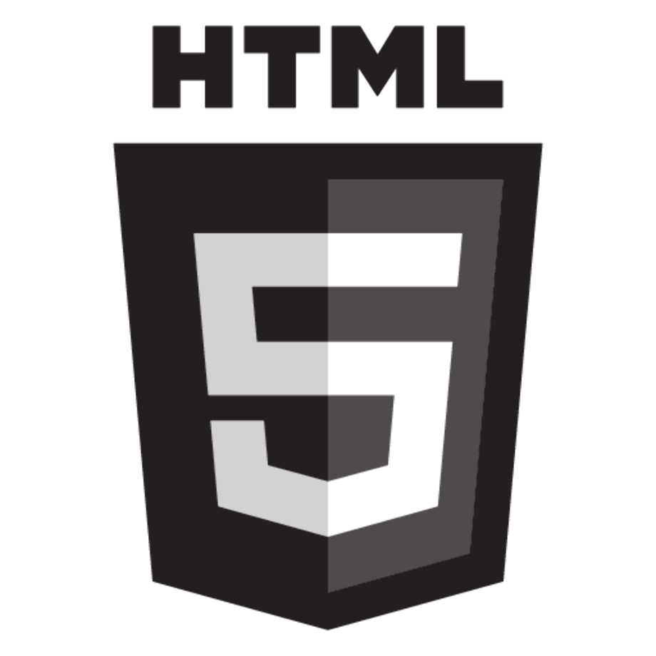 html5 logo transparent background