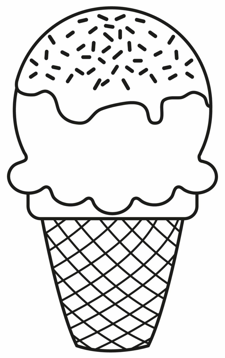 download high quality ice cream clipart outline