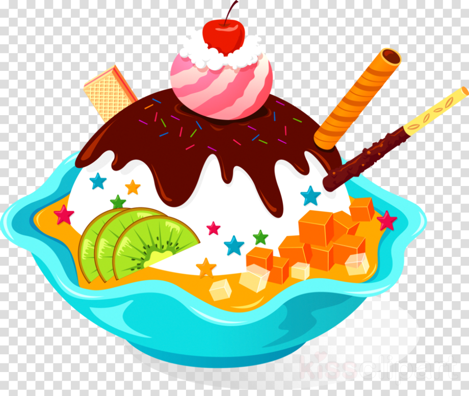 ice cream sundae clipart cupcake