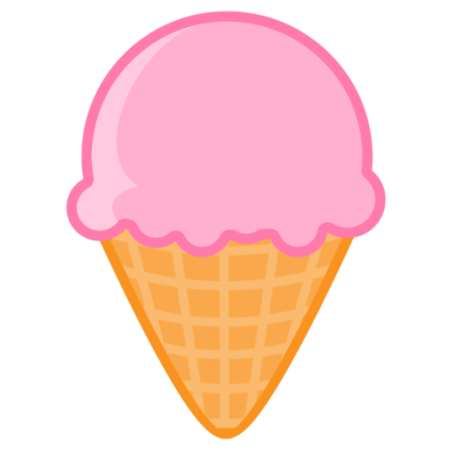 ice cream cone clipart face