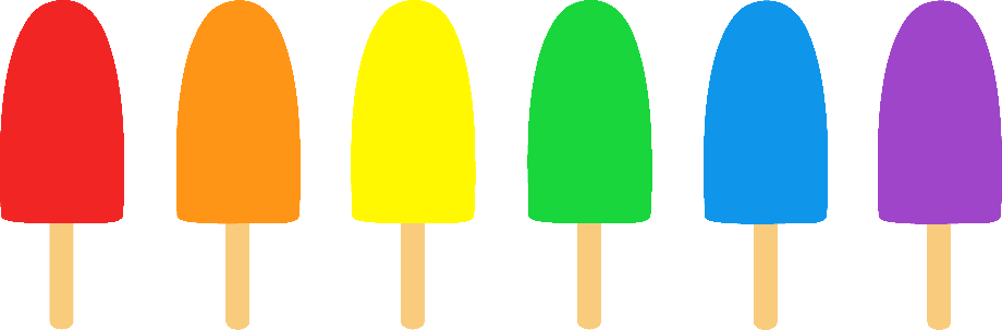 popsicle clipart colorful