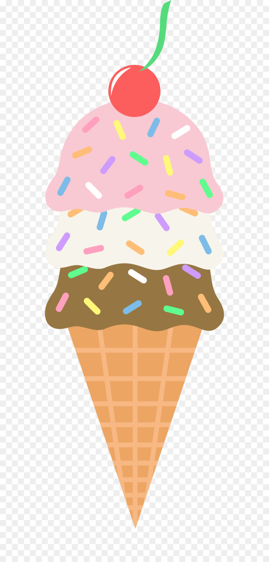 ice cream cone clipart transparent background