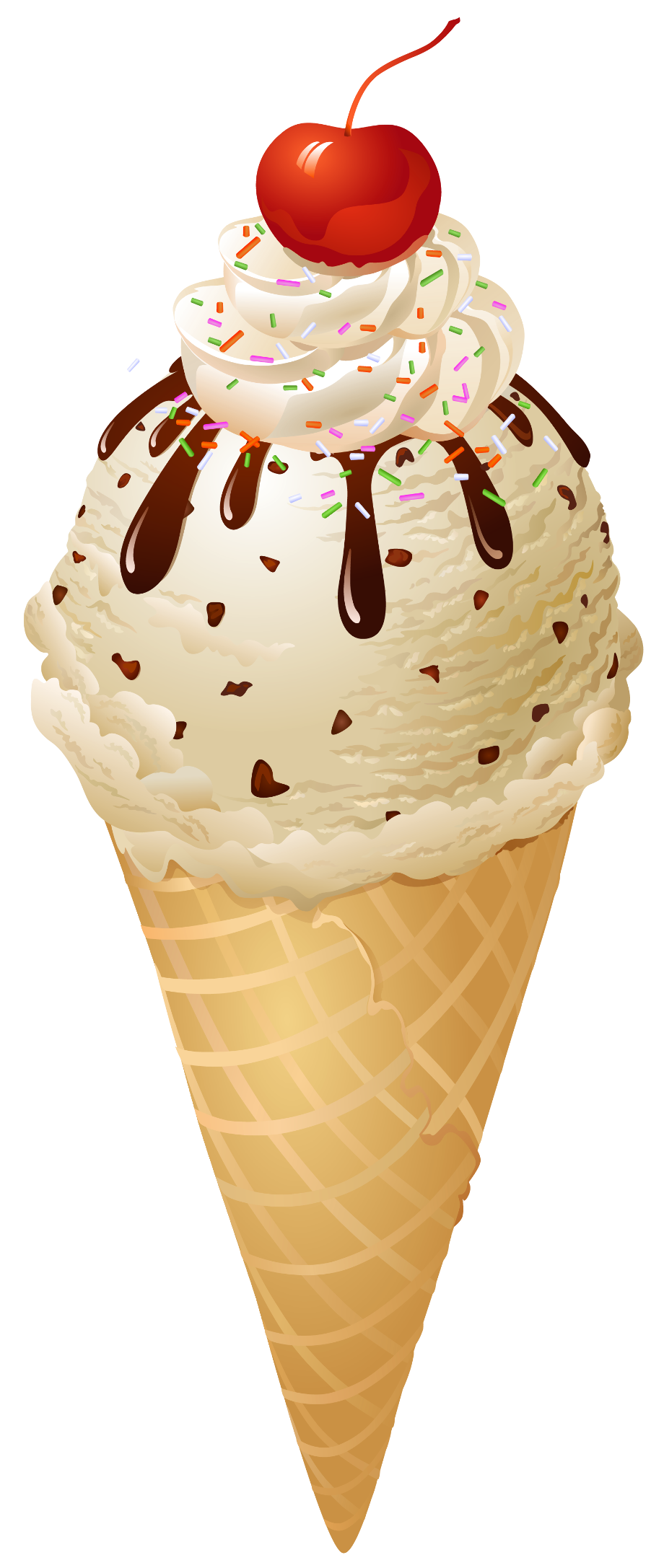 Download High Quality ice  cream  cone clipart transparent 