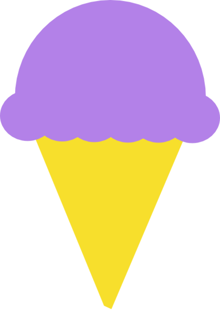 ice cream cone clipart silhouette