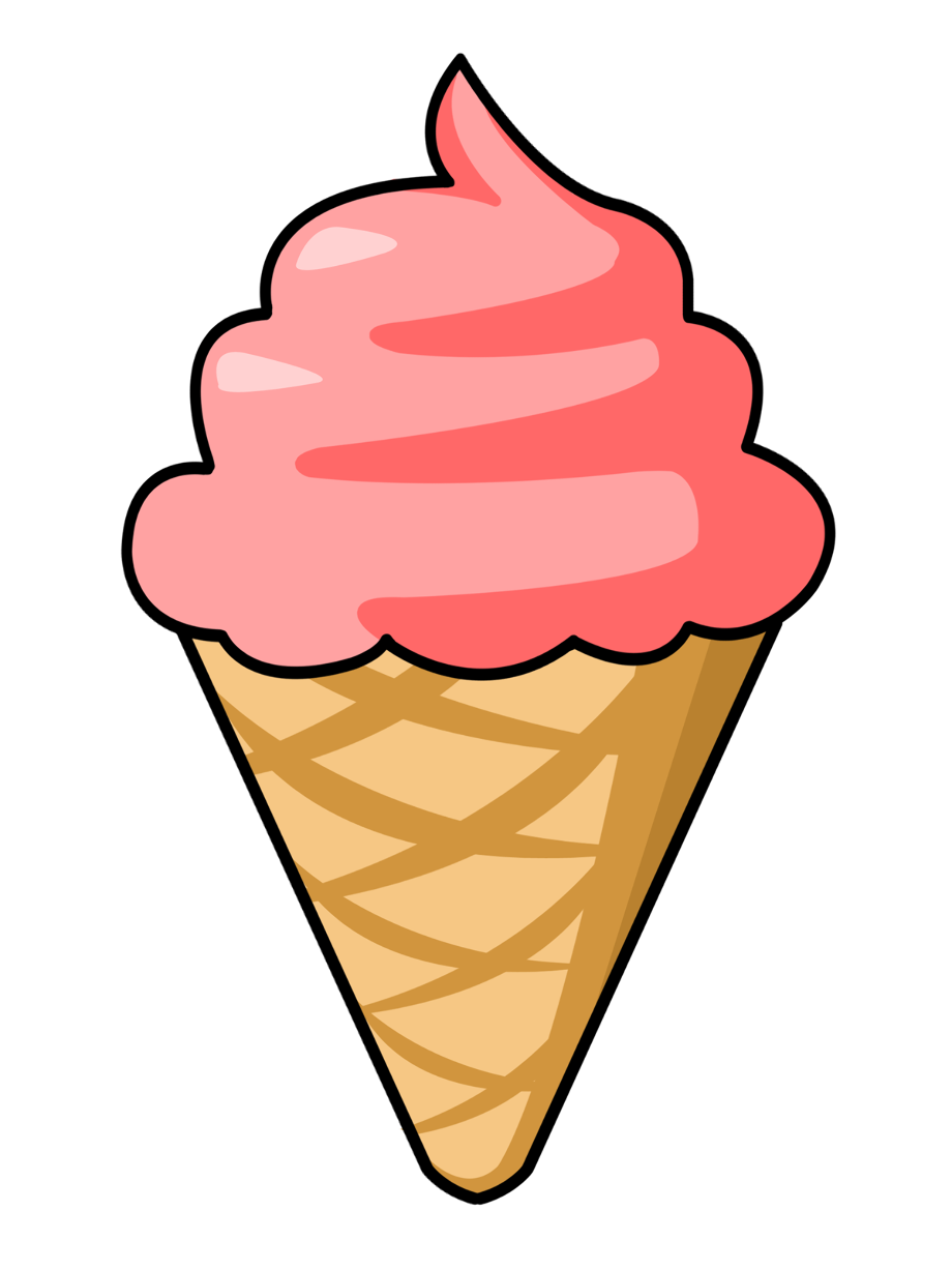 ice cream cone clip art cartoon