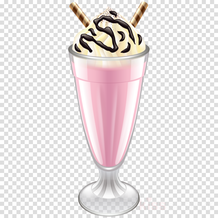 Download High Quality ice cream sundae clipart milkshake Transparent
