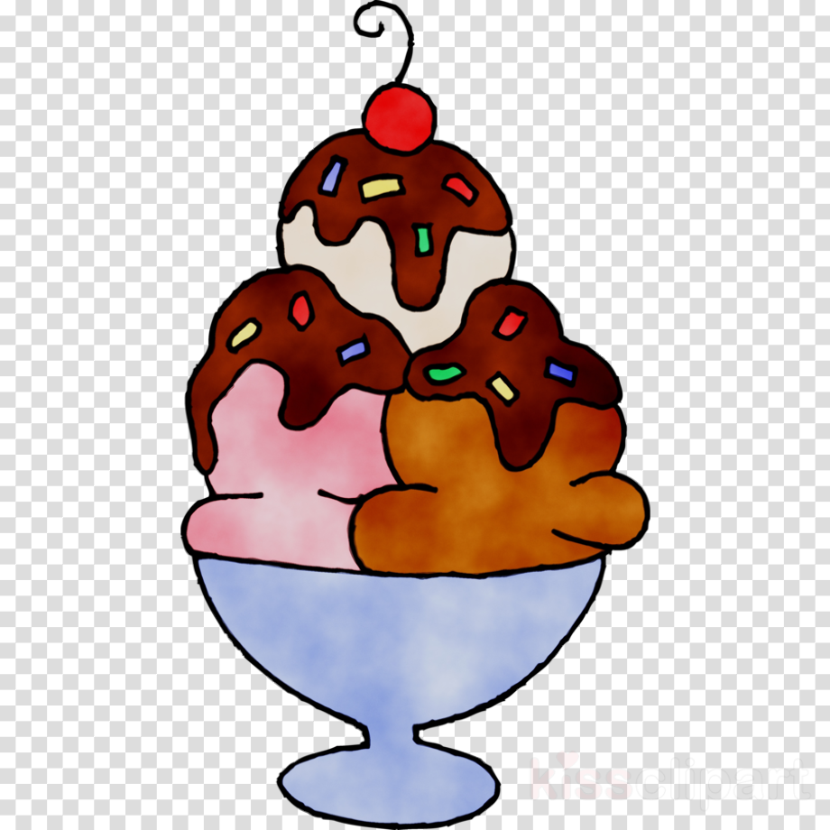 Download High Quality ice cream sundae clipart transparent background