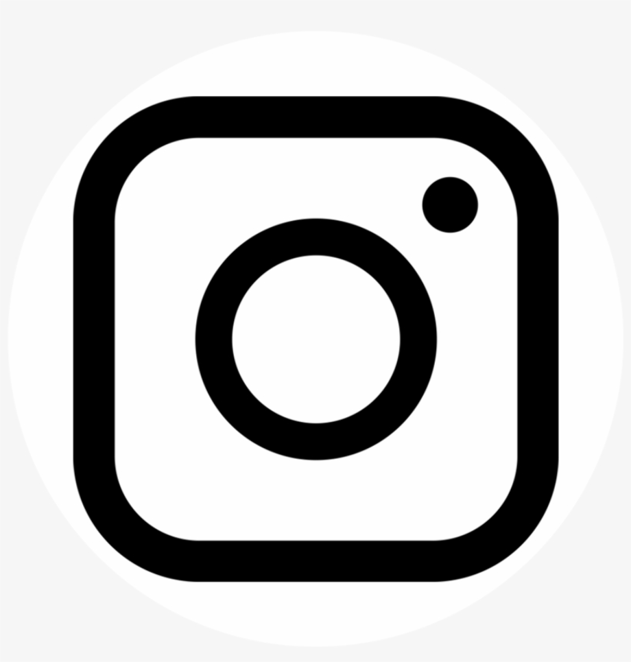 instagram logo black and white png