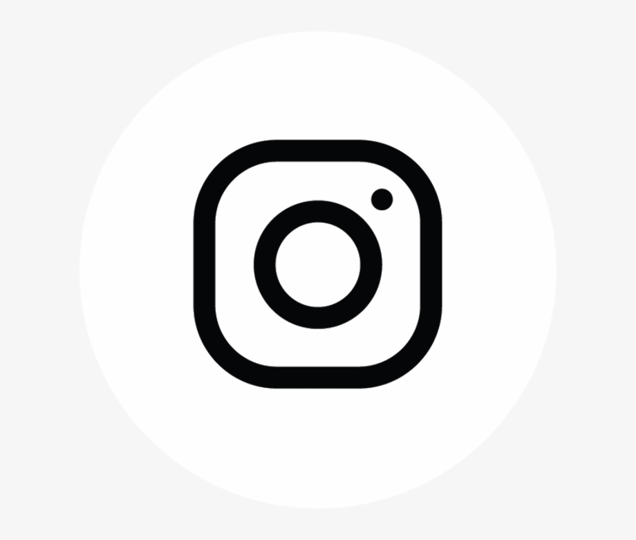 instagram logo transparent white circle