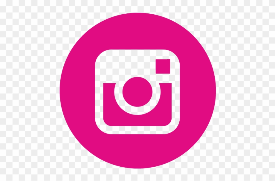 transparent instagram logo pink