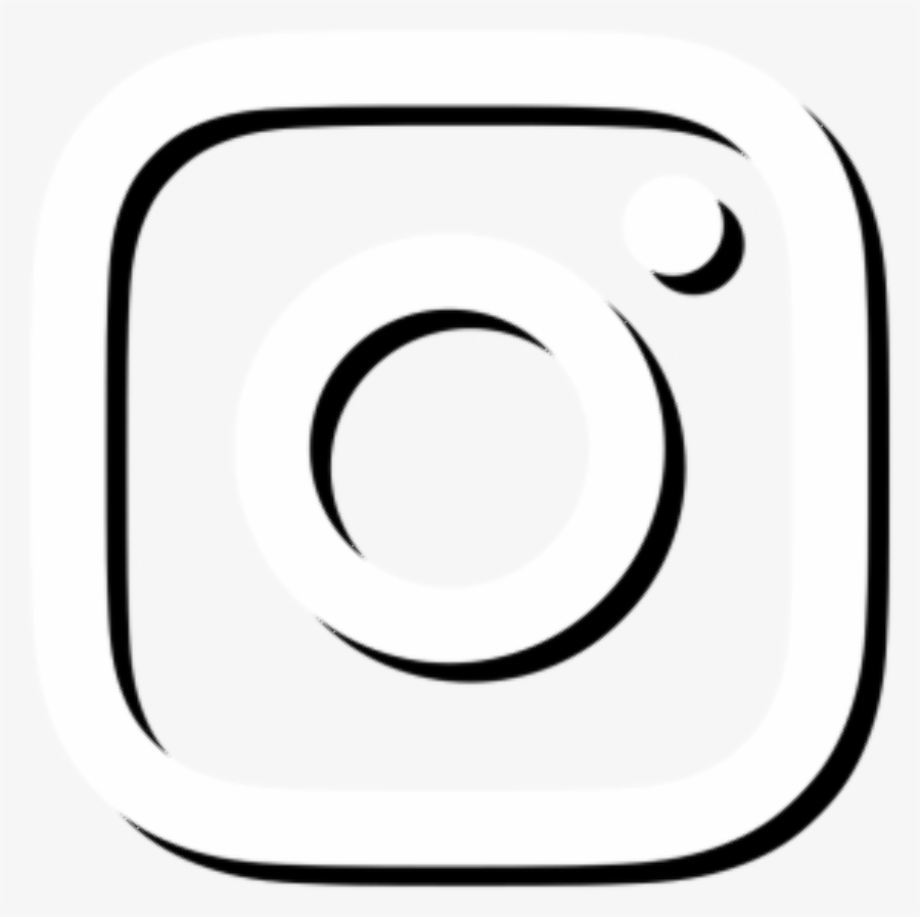white instagram logo