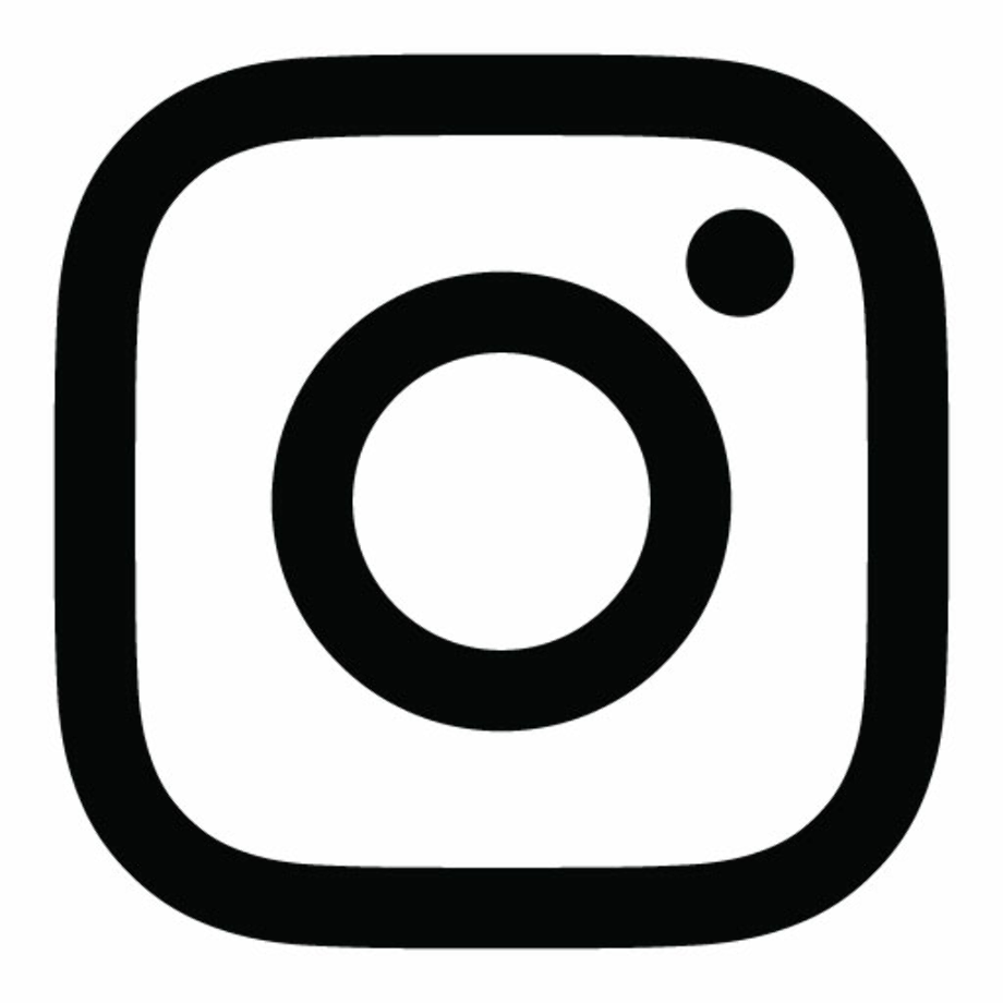 logo instagram black