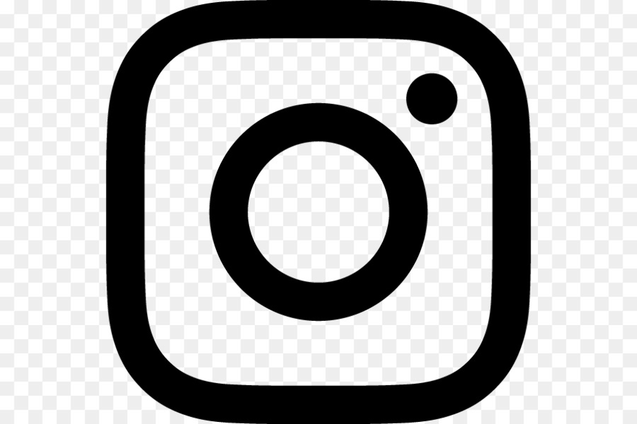 instagram clipart logo black