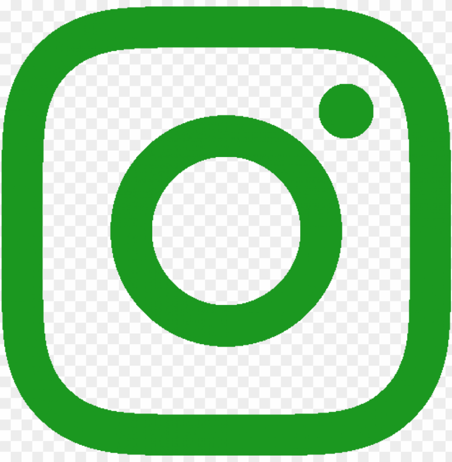 instagram transparent green