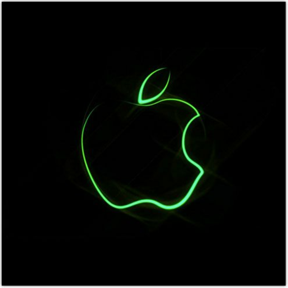 iphone logo green