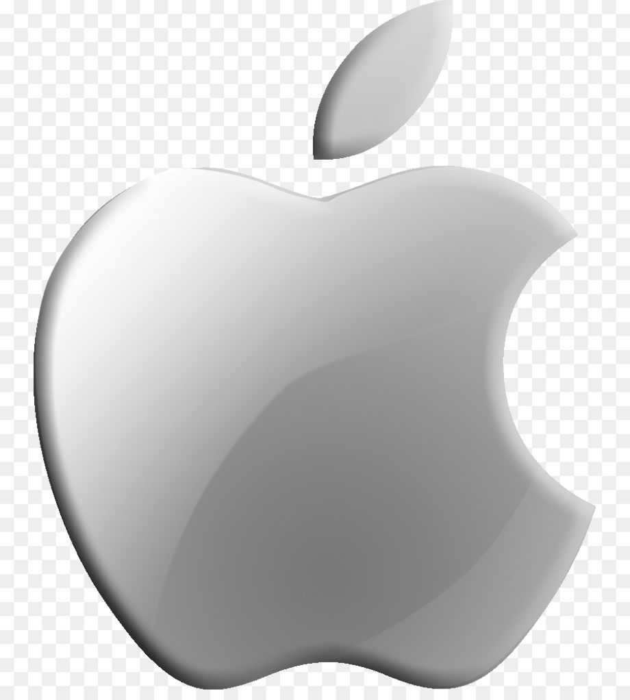 iphone logo silver