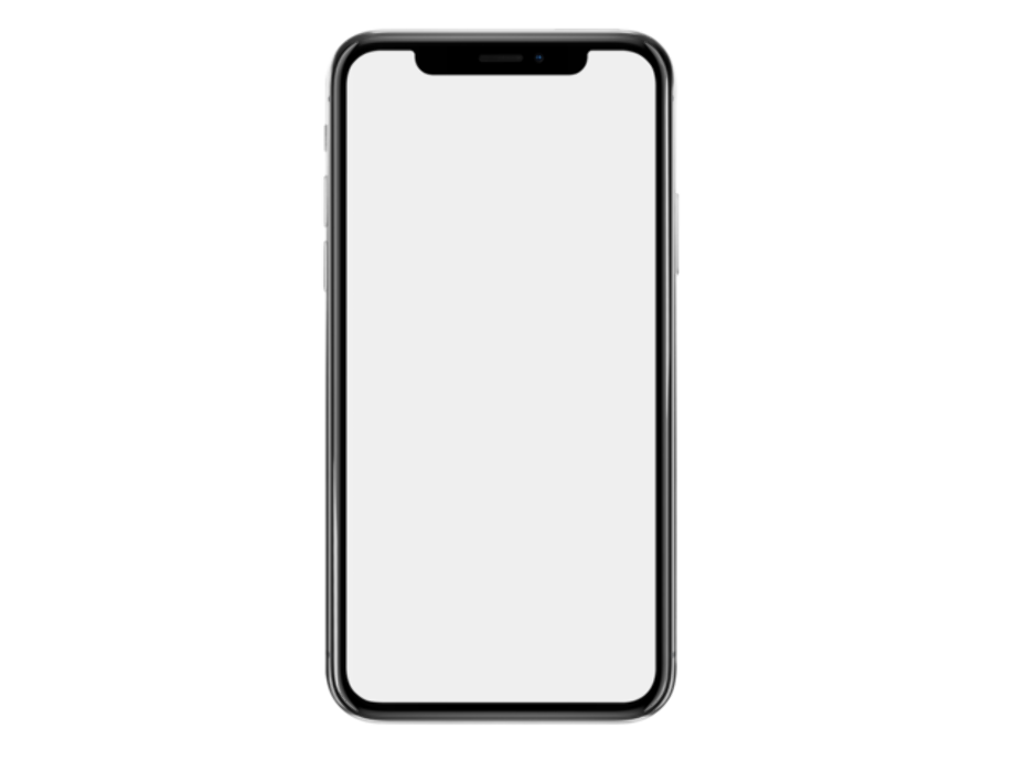 iphone transparent mockup