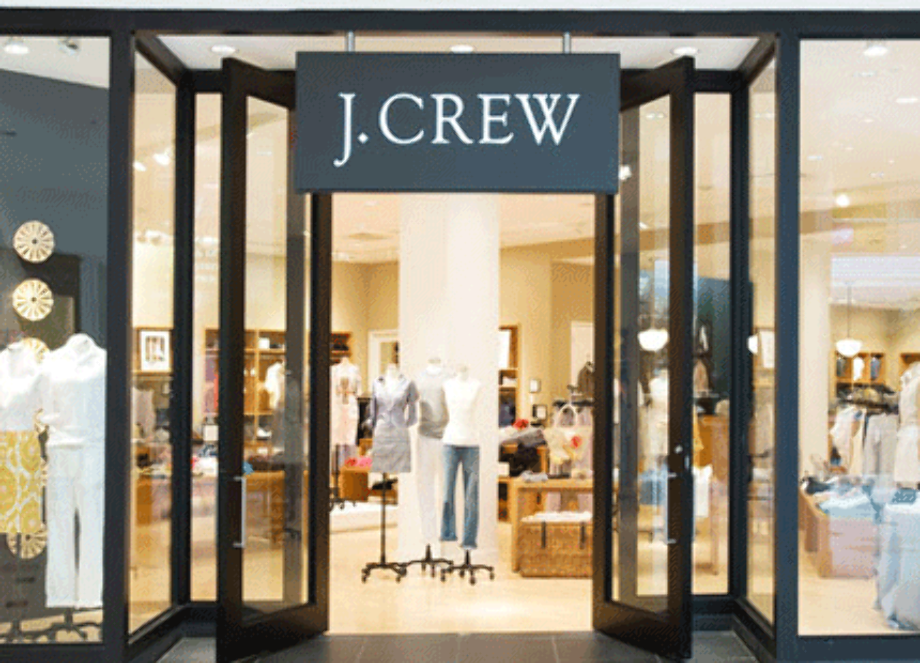j crew logo store