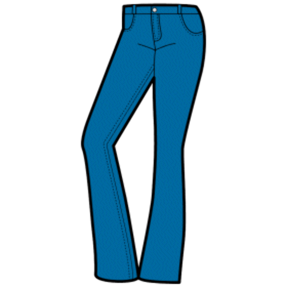 jeans clipart vector
