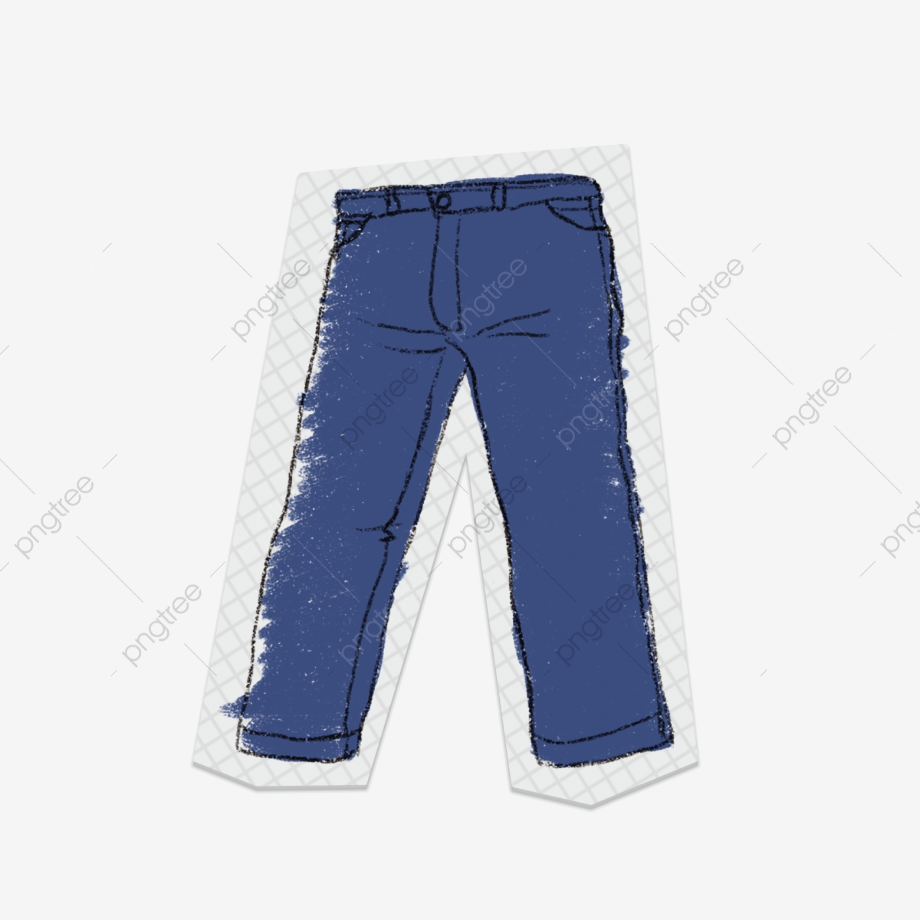 Download High Quality jeans clipart illustration Transparent PNG Images ...
