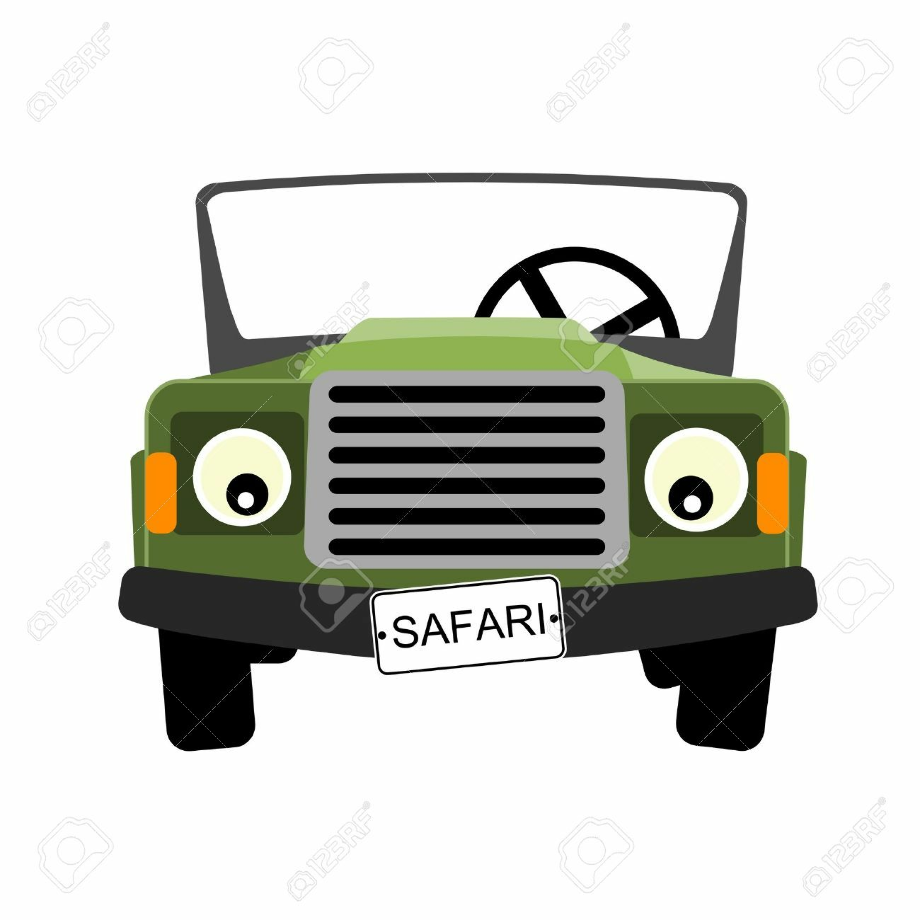 jeep clipart safari