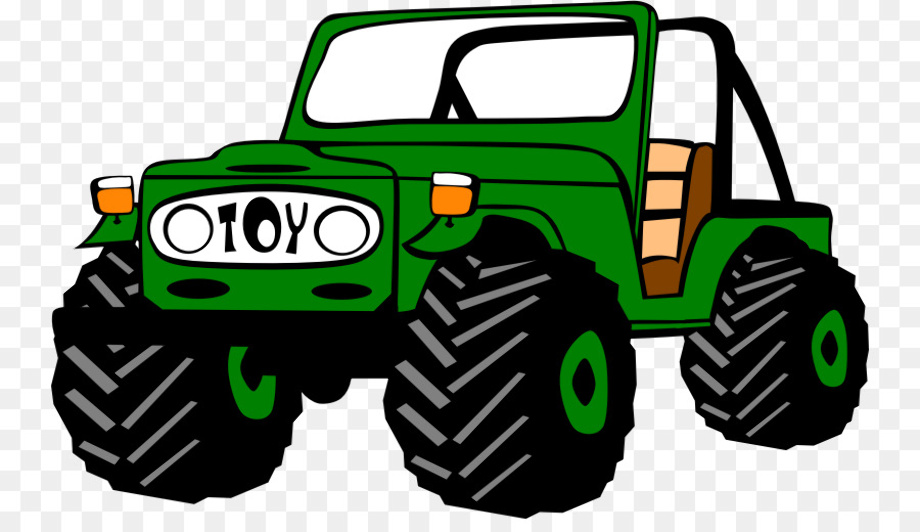 jeep clipart yellow