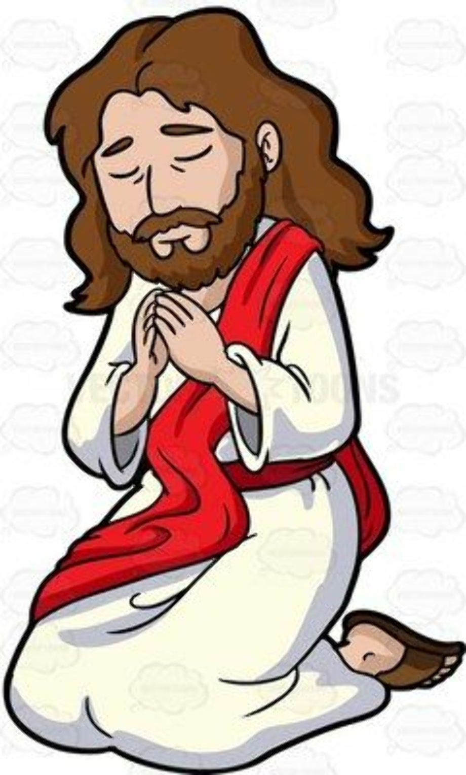 Download High Quality jesus clipart praying Transparent PNG Images