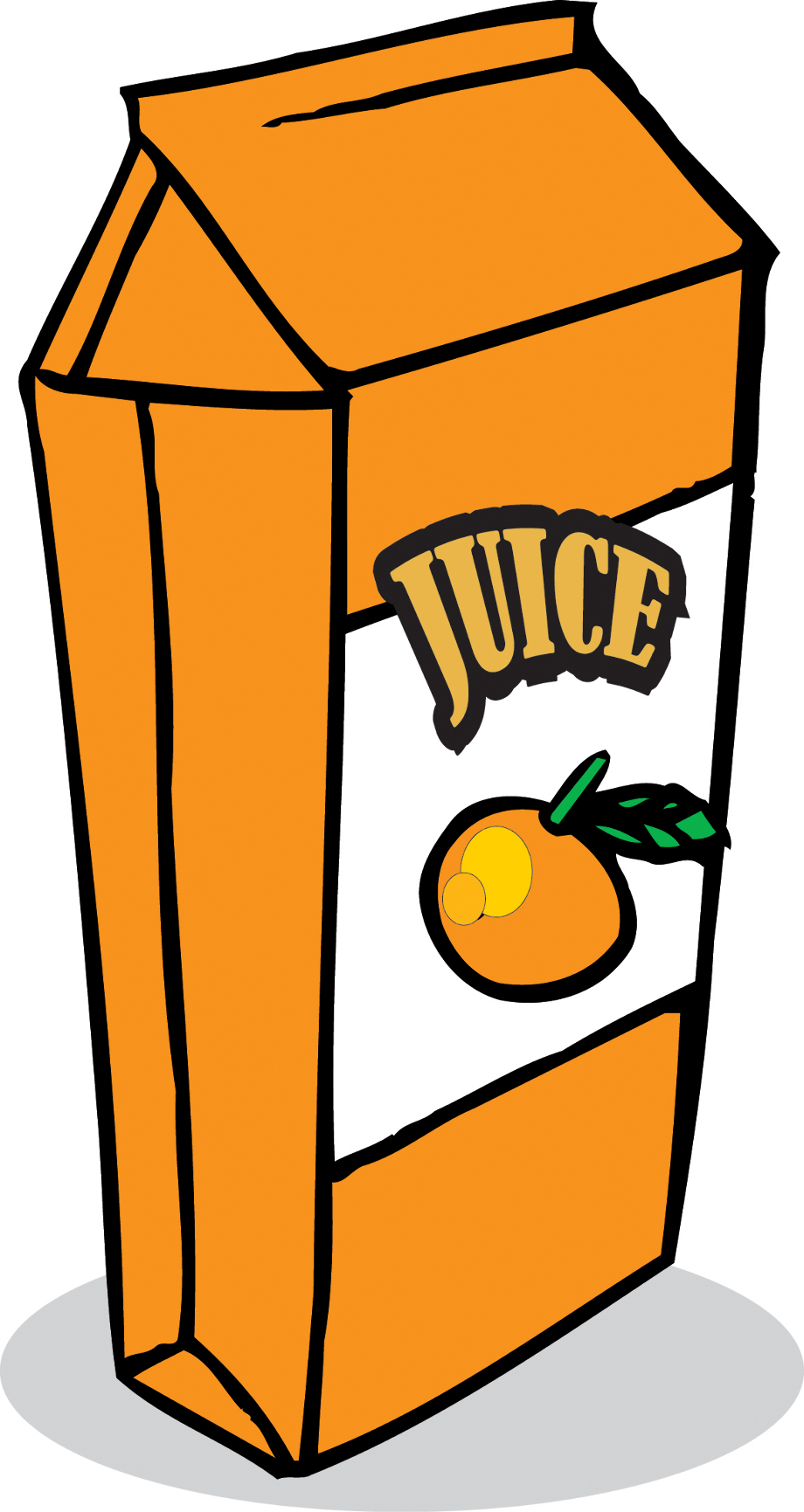 juice clipart carton