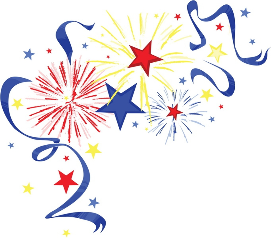 fireworks clipart july