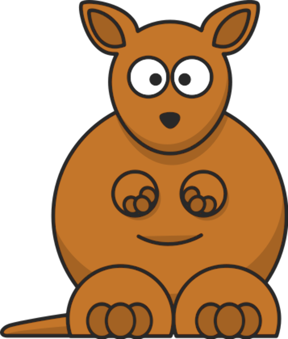 Download High Quality Kangaroo Clipart Brown Transparent Png Images