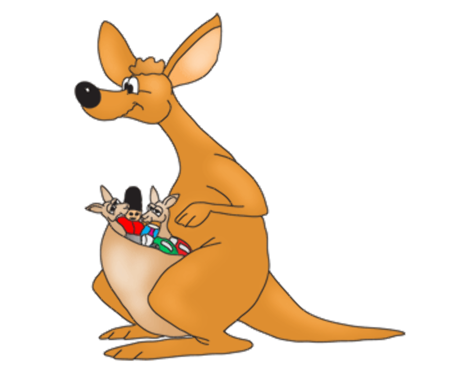 Download High Quality kangaroo clipart mother Transparent PNG Images