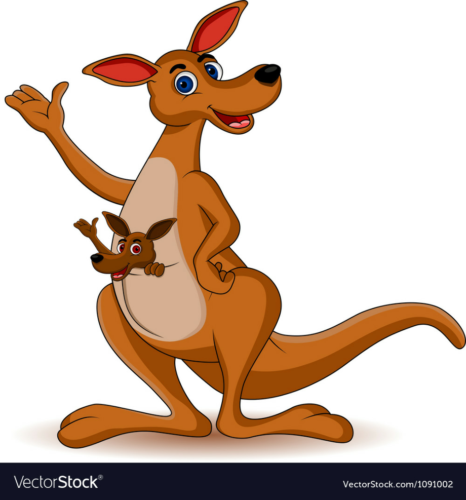 Download High Quality kangaroo clipart mother Transparent PNG Images